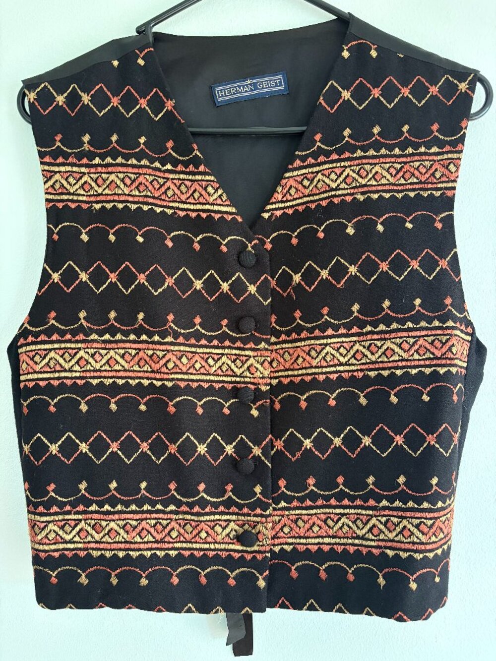 Herman Geist Embroidered Vest